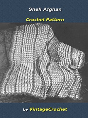 cover image of Shell Afghan Vintage Crochet Pattern
